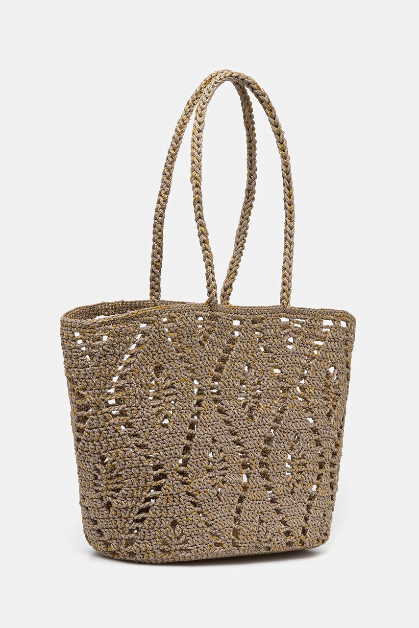 Пляжная корзина Answear.LAB цвет коричневый