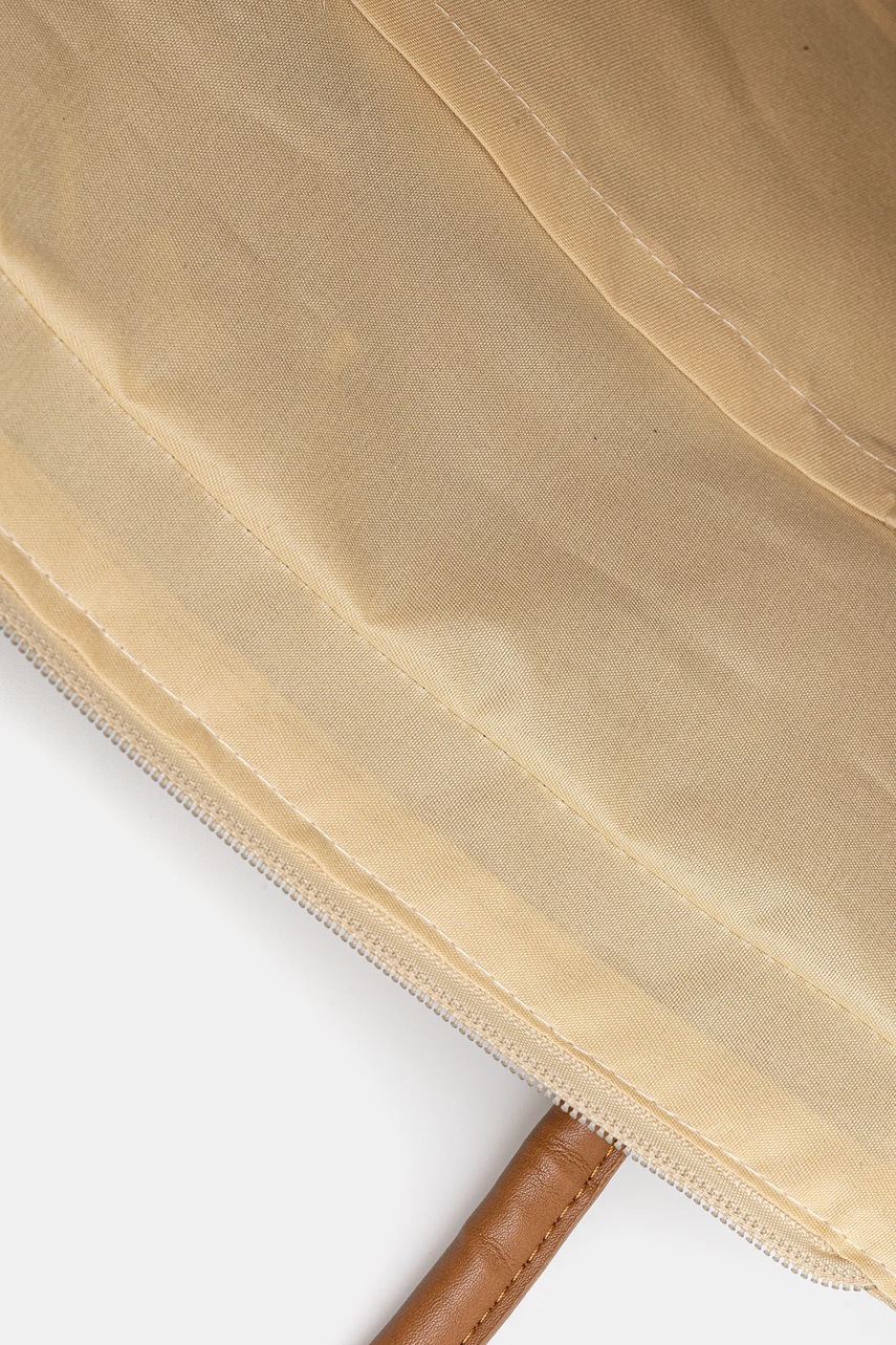 Τσάντα παραλίας Answear.LAB χρώμα: μπεζ φωτογραφία