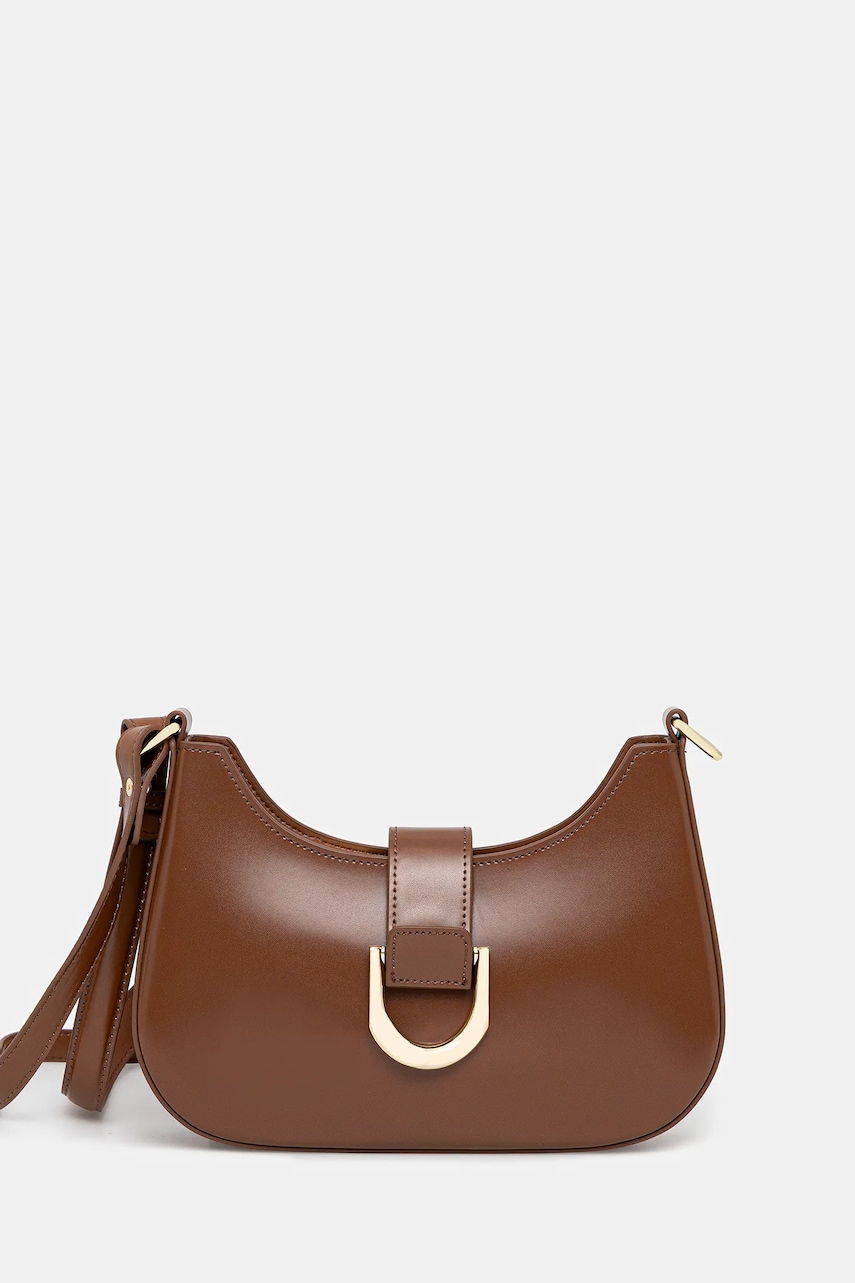 Answear.LAB poseta de piele culoarea maro