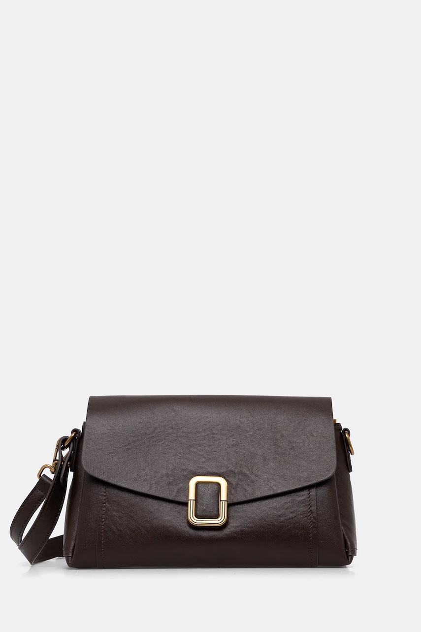 Answear.LAB poseta de piele culoarea maro