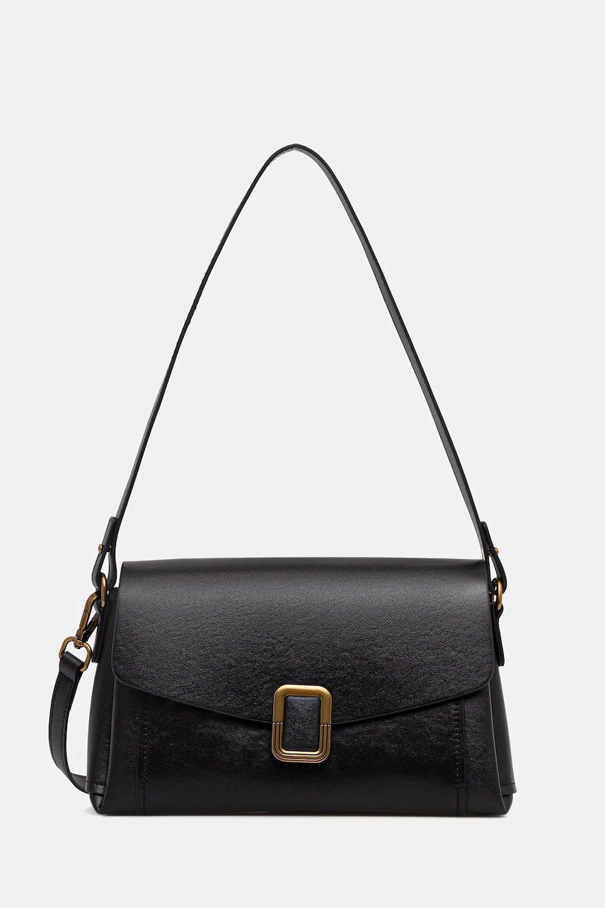 Answear.LAB poseta de piele culoarea negru