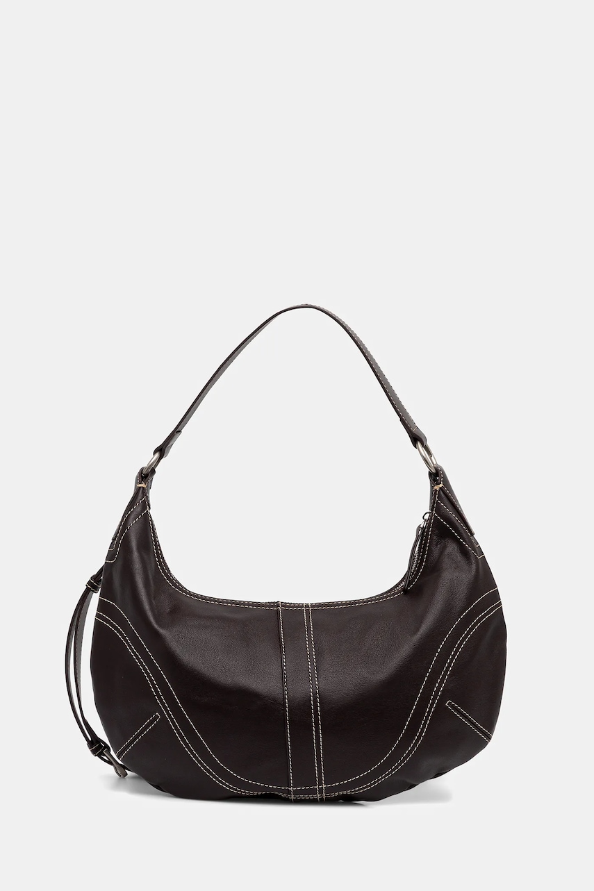 Answear.LAB poseta de piele culoarea maro