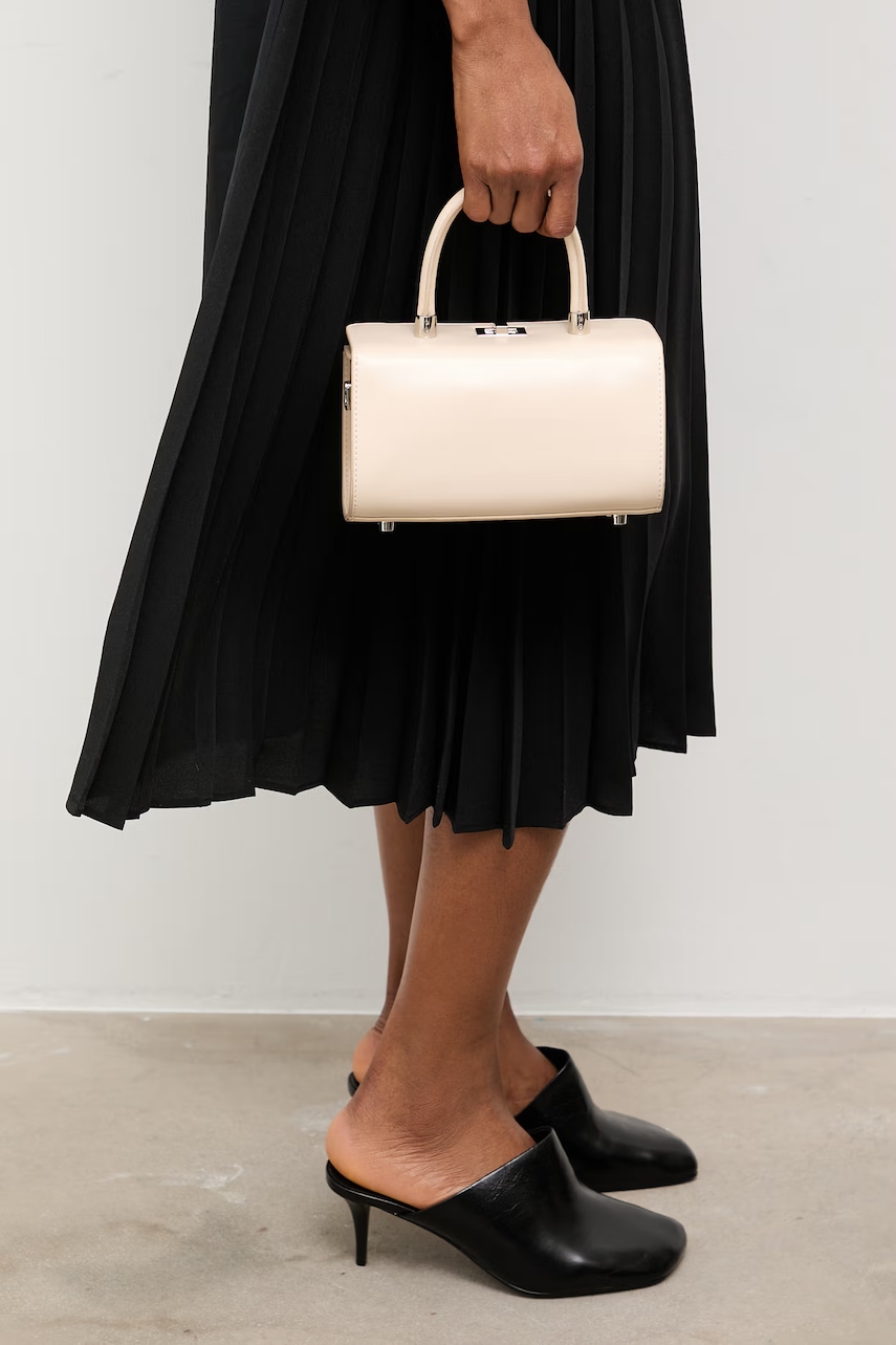 Answear.LAB сумка-кейс шкіряна з колекції Unscripted бежева