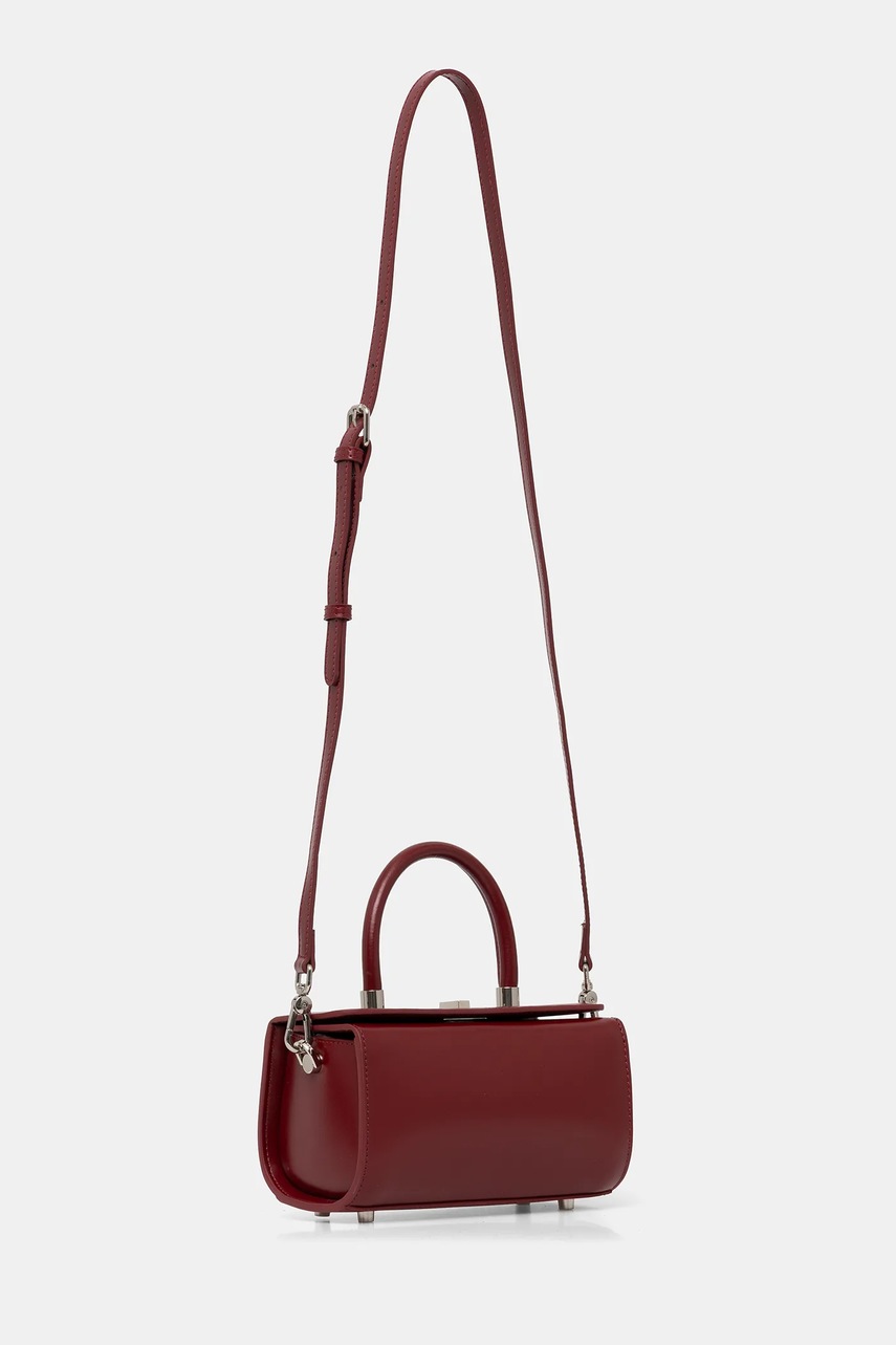 Кожаная сумочка Answear.LAB цвет красный