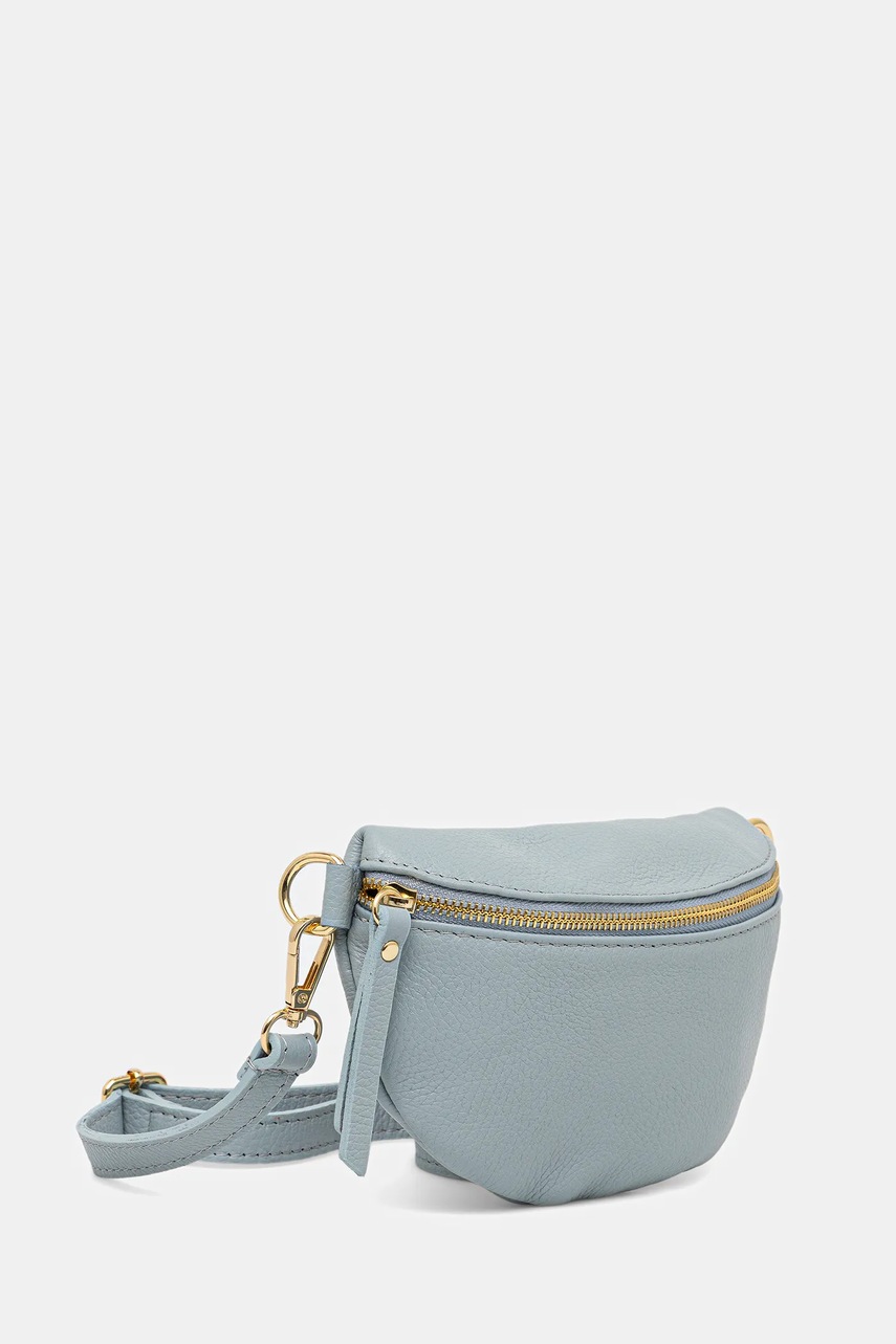 Кожаная сумка на пояс Answear Lab цвет коричневый