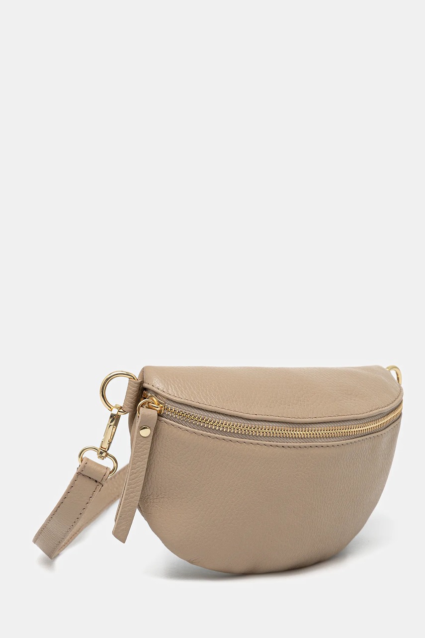 Кожаная сумка на пояс Answear.LAB цвет коричневый