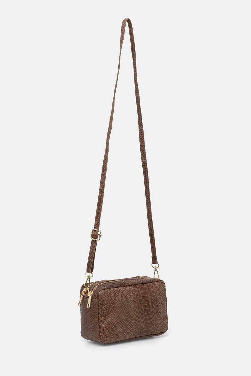 Кожаная сумочка Answear.LAB цвет коричневый