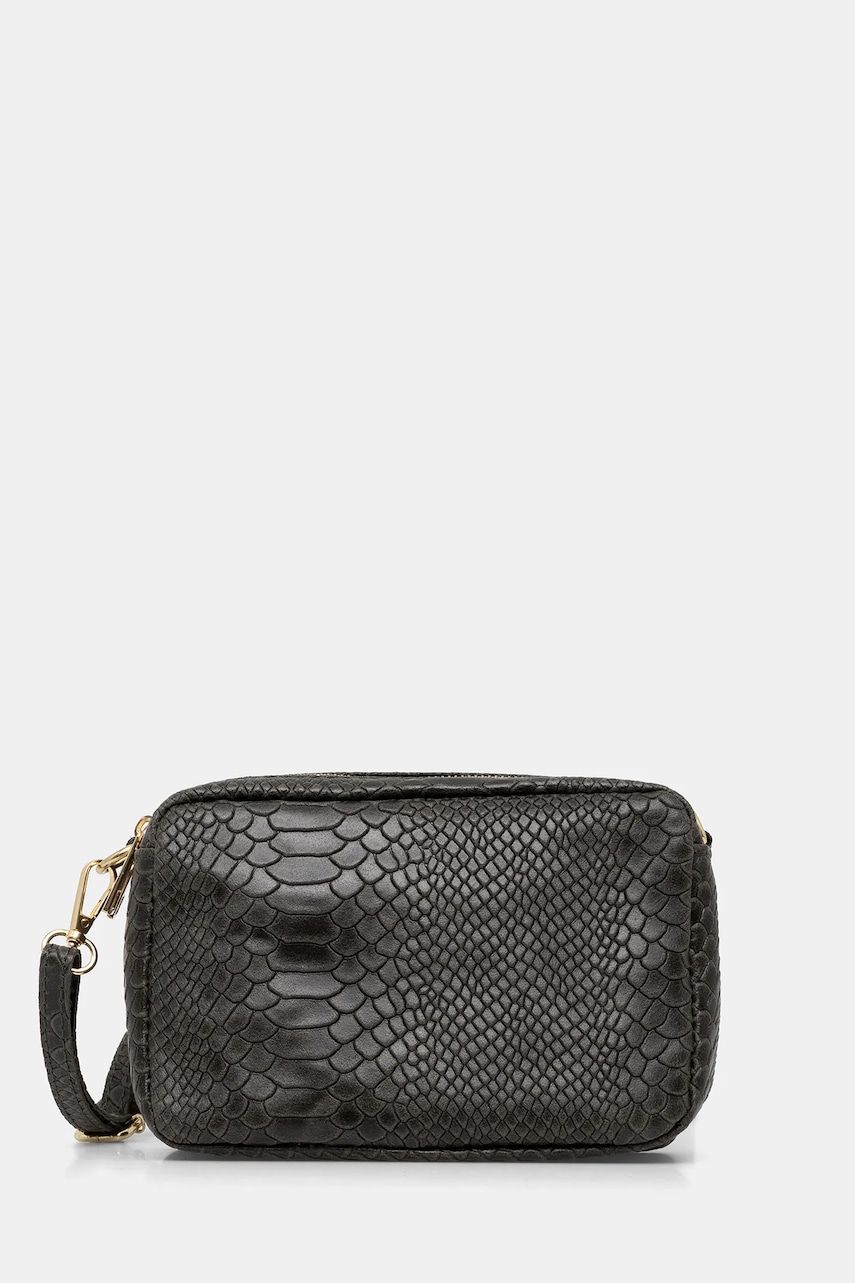 Answear.LAB poseta de piele culoarea verde