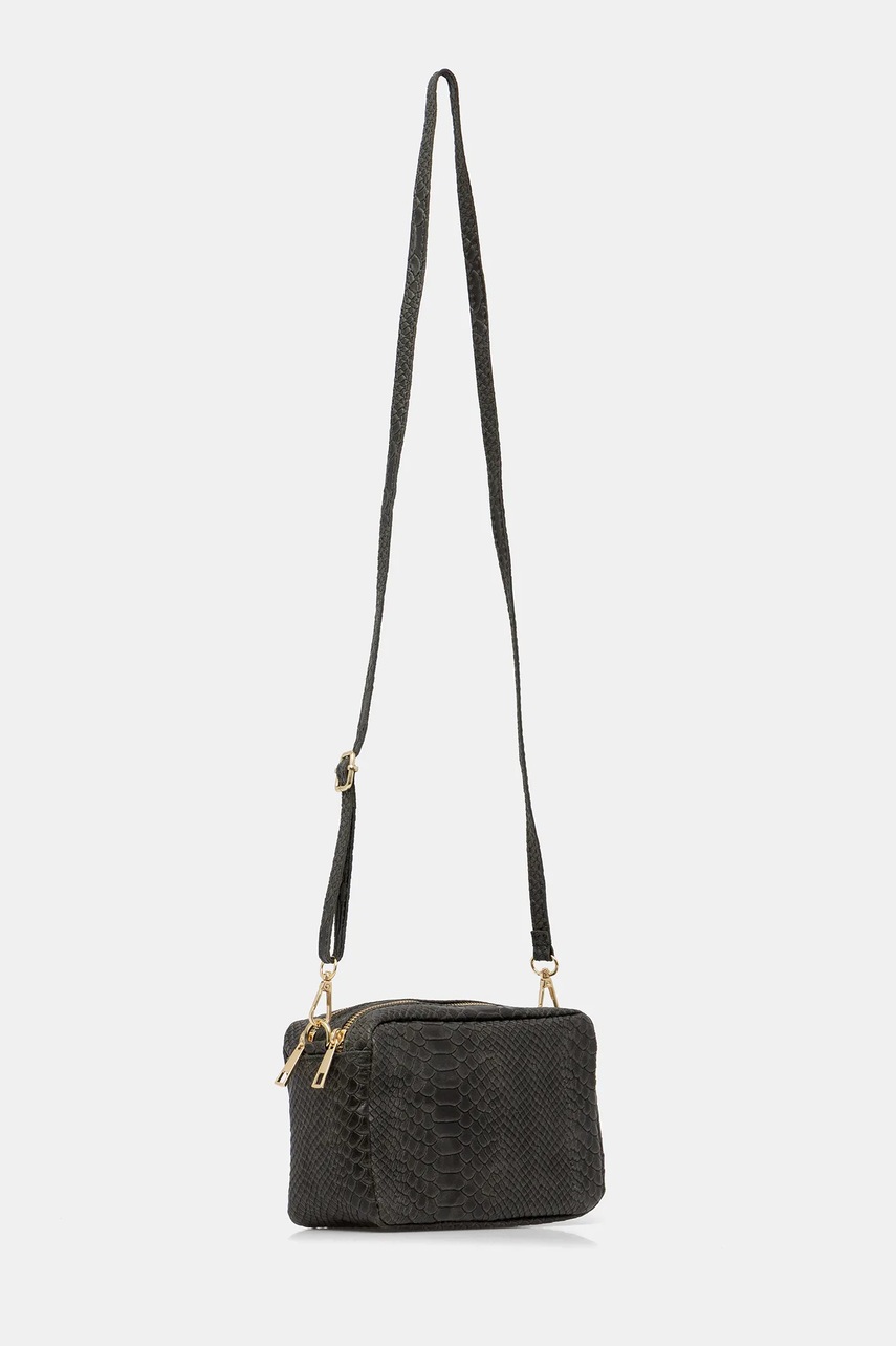 Кожаная сумочка Answear.LAB цвет зелёный