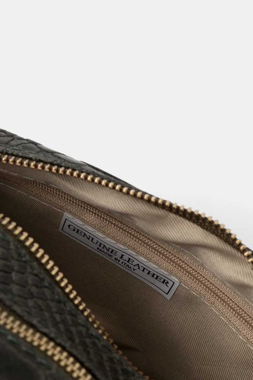 Δερμάτινη τσάντα Answear.LAB χρώμα: πράσινο φωτογραφία