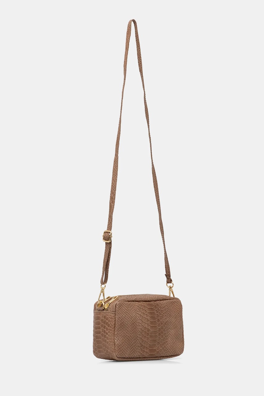 Кожаная сумочка Answear.LAB цвет коричневый Кожаная сумочка Answear.LAB цвет коричневый