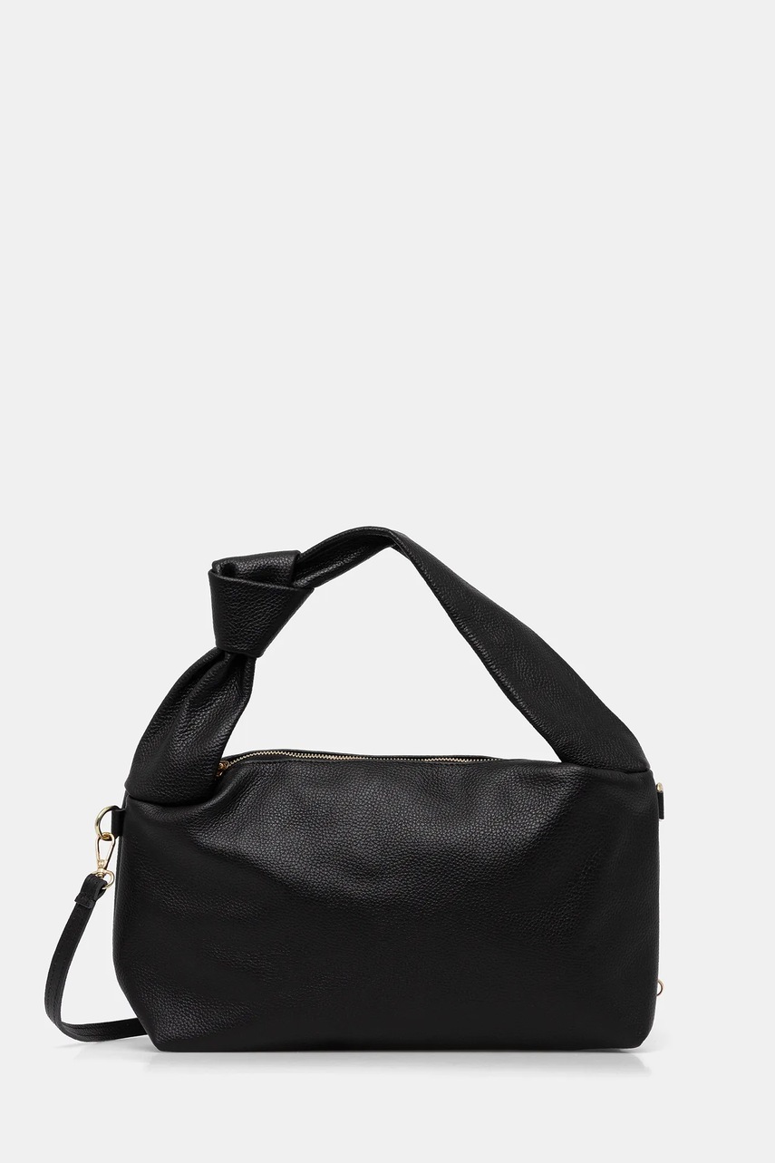 Answear.LAB poseta de piele culoarea negru