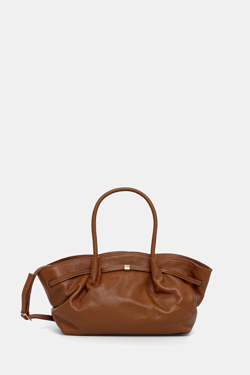 Answear.LAB poseta de piele culoarea maro
