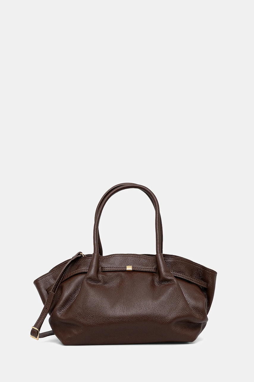 Answear.LAB poseta de piele culoarea maro