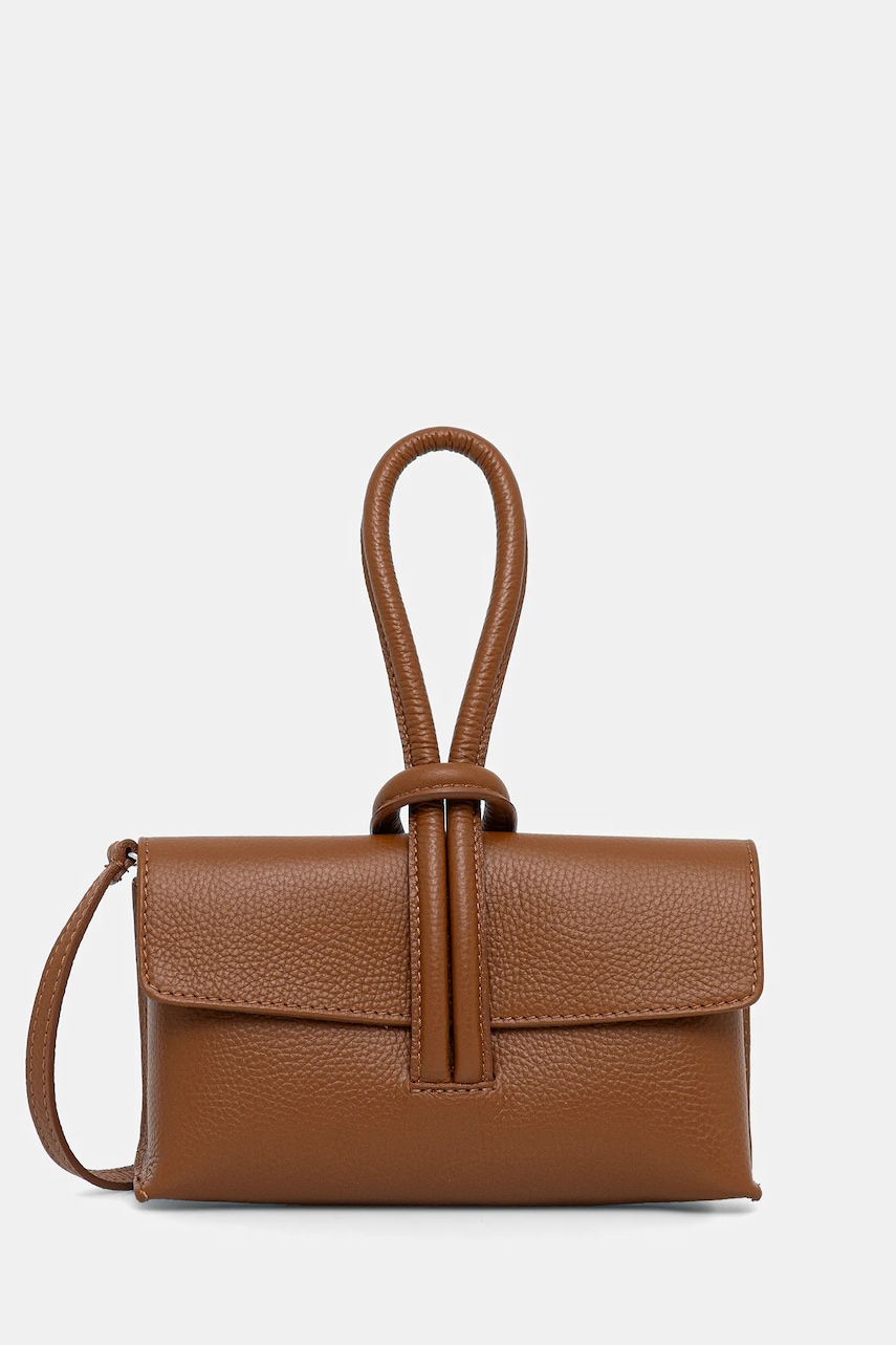 Answear.LAB poseta piele culoarea maro