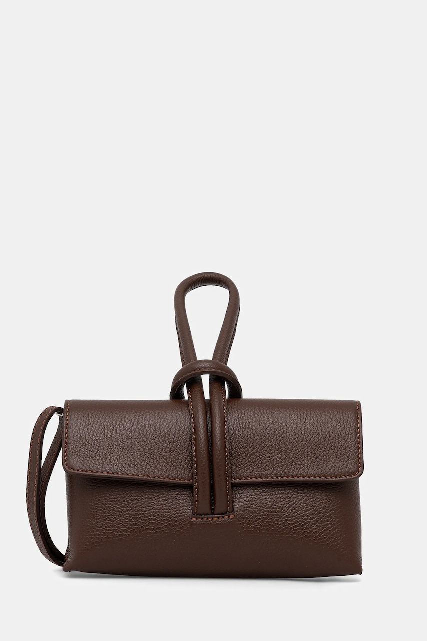 Δερμάτινη τσάντα ώμου Answear.LAB