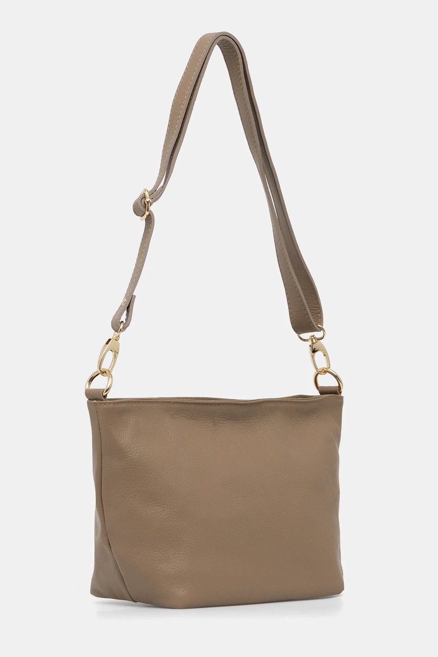 Кожаная сумочка Answear.LAB цвет коричневый