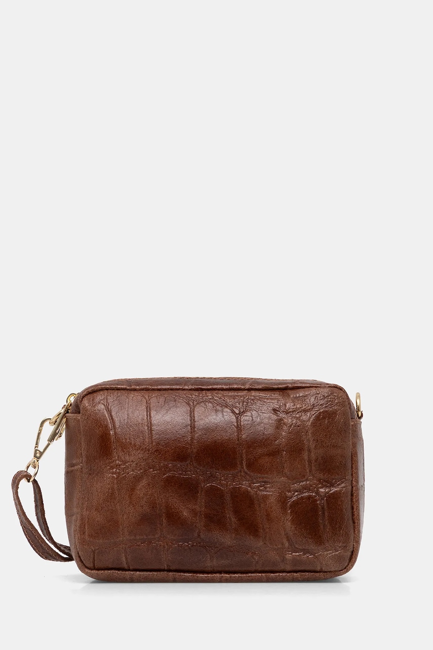 Answear.LAB poseta de piele culoarea maro