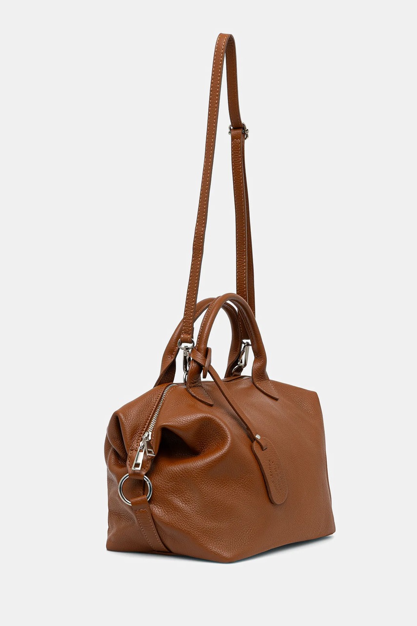Кожаная сумочка Answear.LAB цвет коричневый