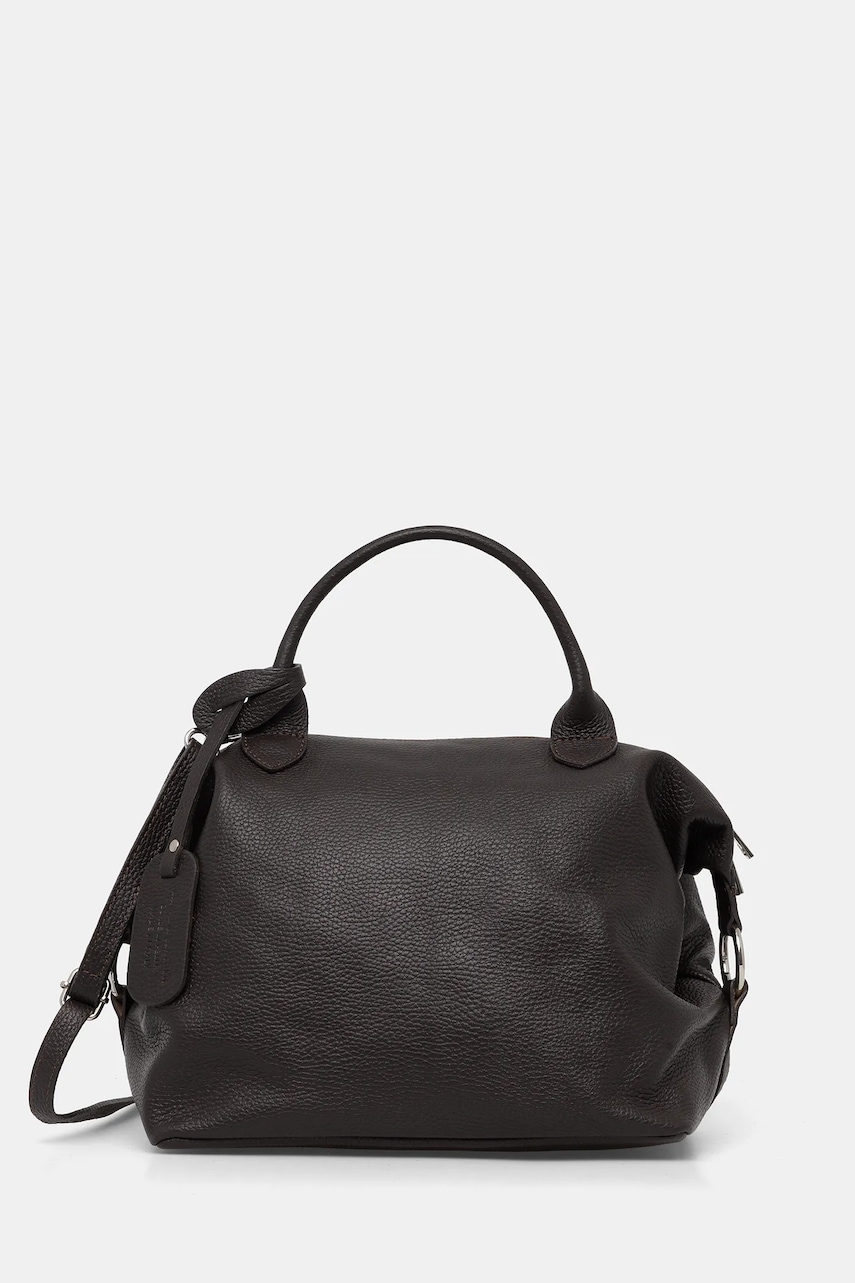 Answear.LAB poseta de piele culoarea maro Femei / Accesorii / Genţi de umăr / Shopper și tote Answear Lab Answear.LAB poseta de piele culoarea maro Femei / Accesorii / Genţi de umăr / Shopper și tote Answear Lab