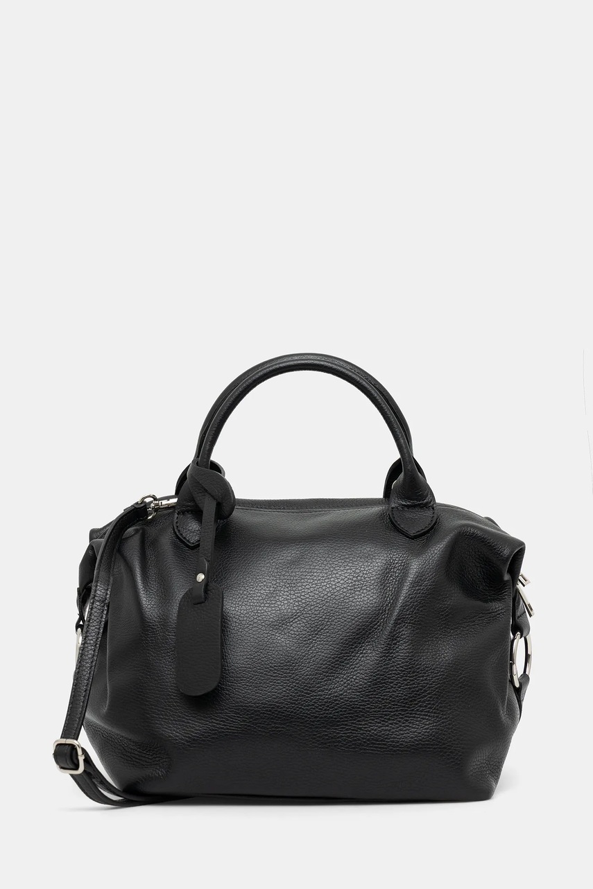 Answear.LAB poseta de piele culoarea negru