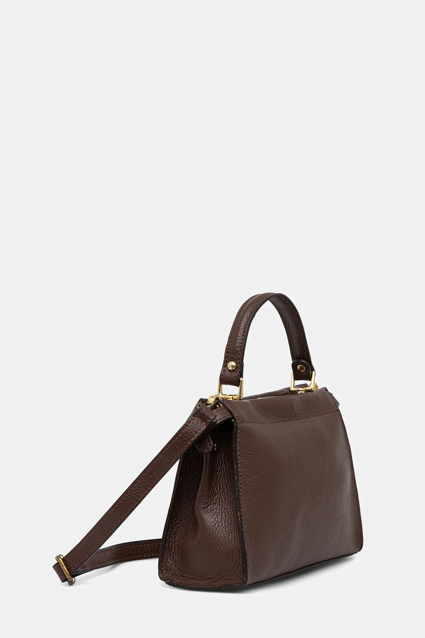 Кожаная сумочка Answear.LAB цвет коричневый