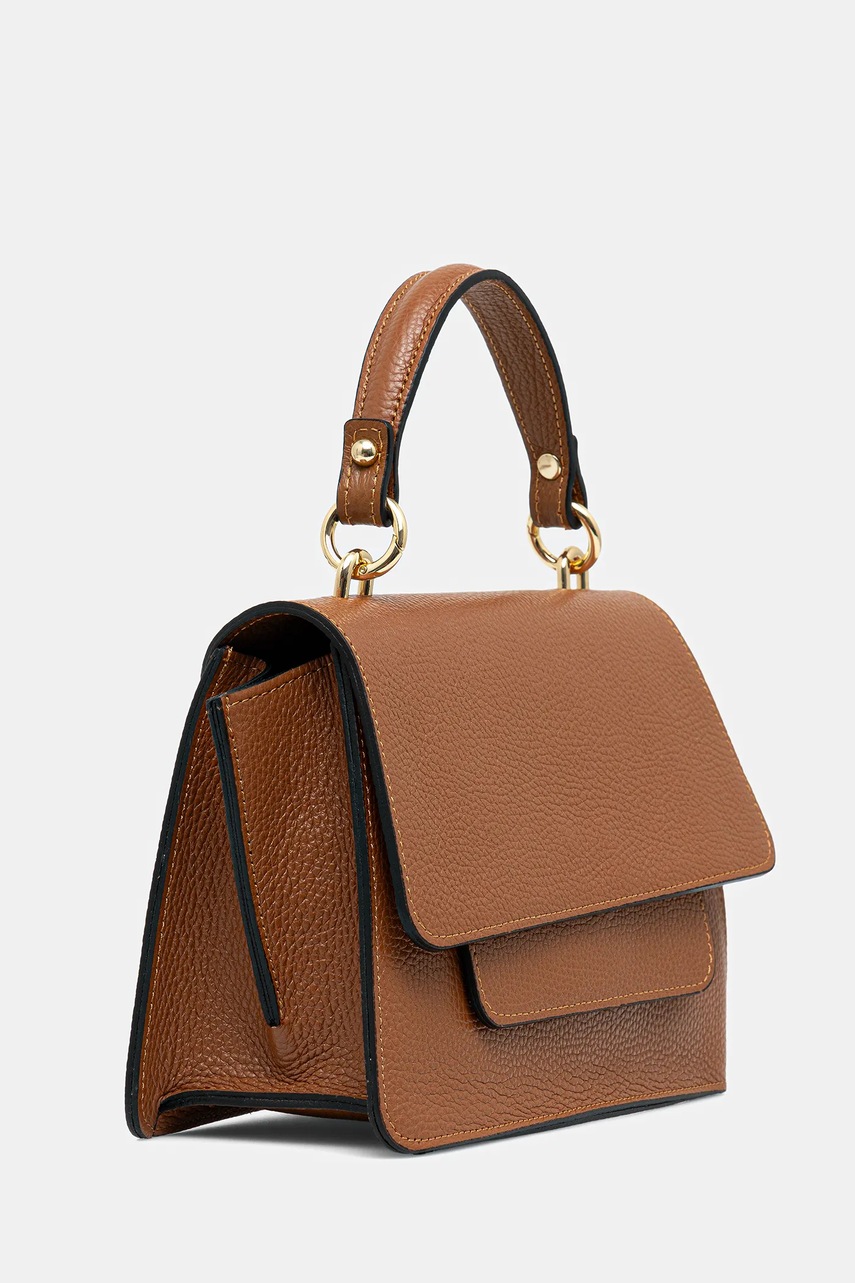 Кожаная сумочка Answear.LAB цвет коричневый