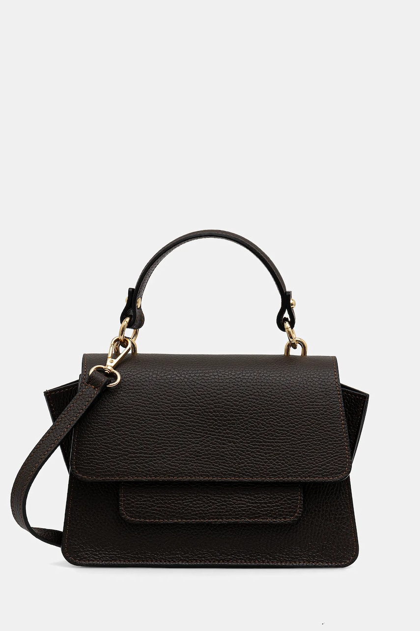 Answear.LAB poseta de piele culoarea maro