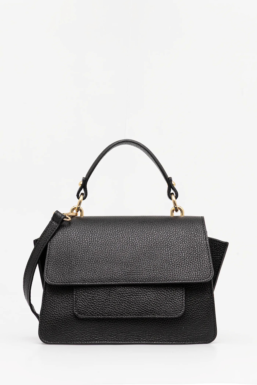 Answear.LAB poseta de piele culoarea negru
