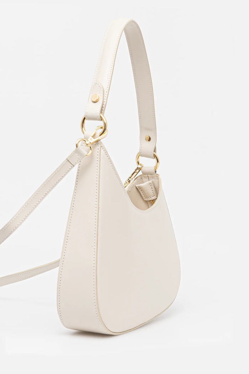 Кожаная сумочка Answear.LAB цвет бежевый