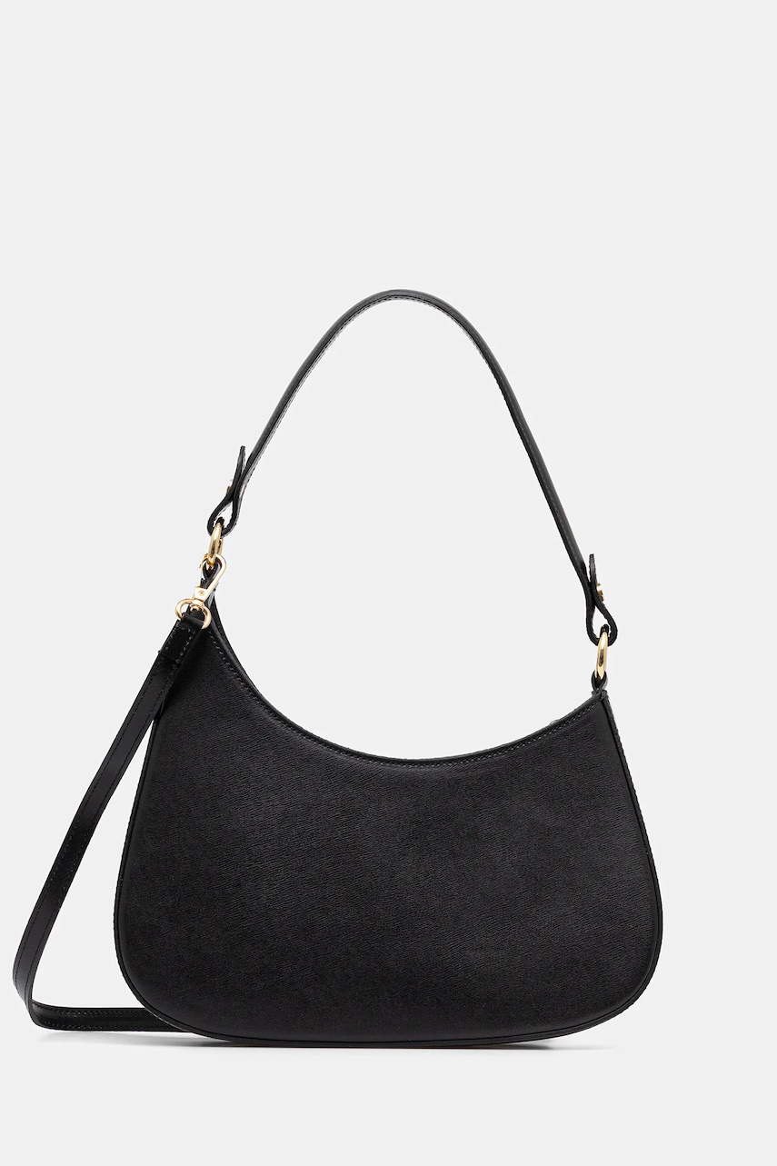 Answear.LAB poseta de piele culoarea negru