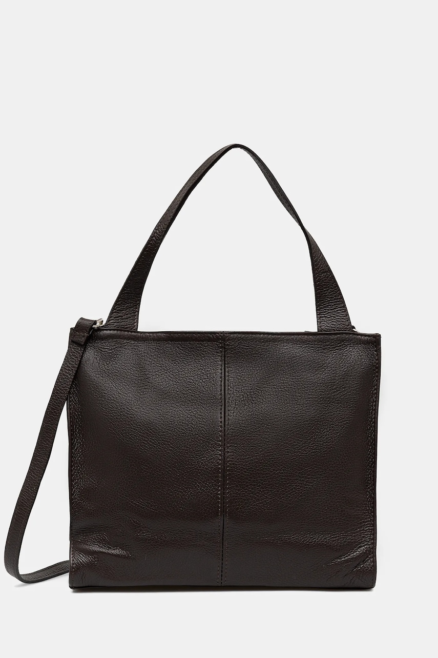 Answear.LAB poseta de piele culoarea maro