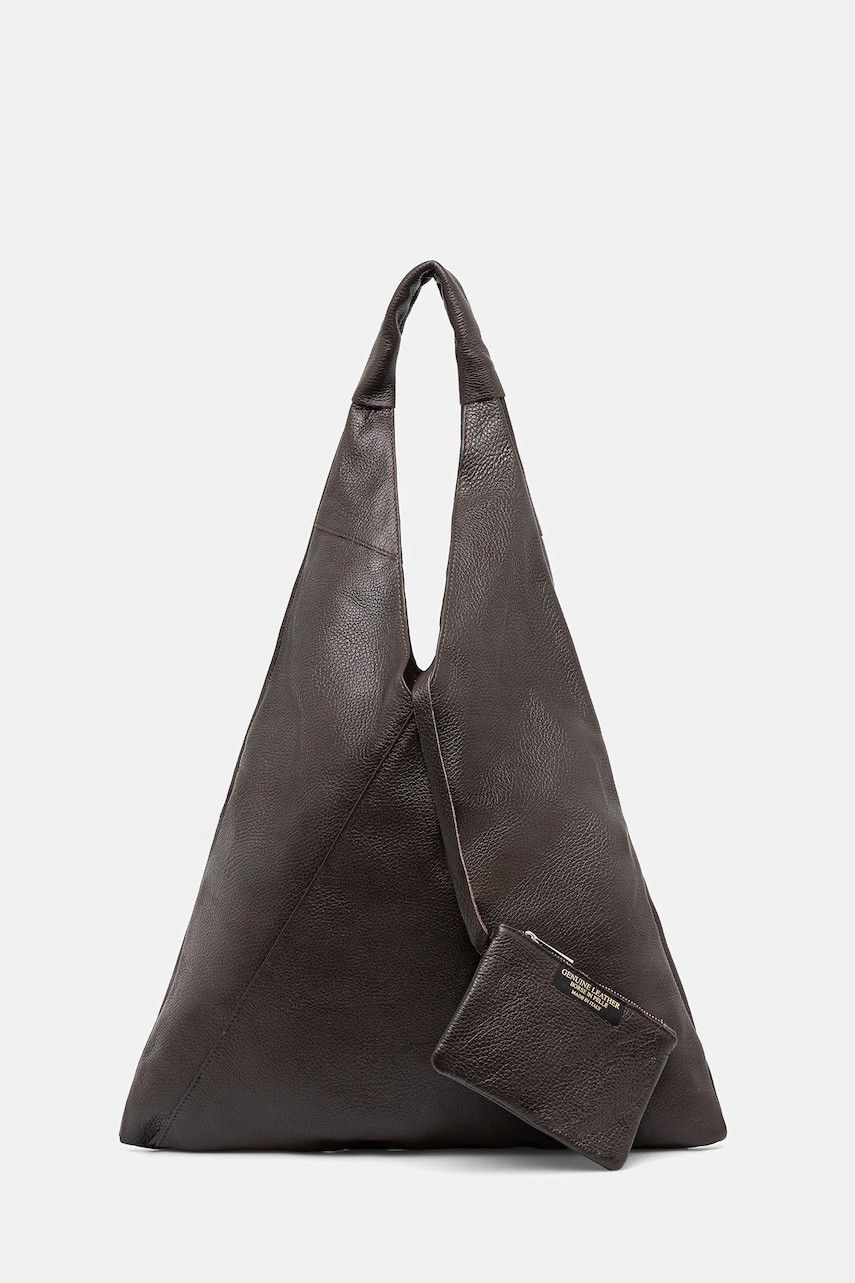 Answear.LAB poseta de piele culoarea maro