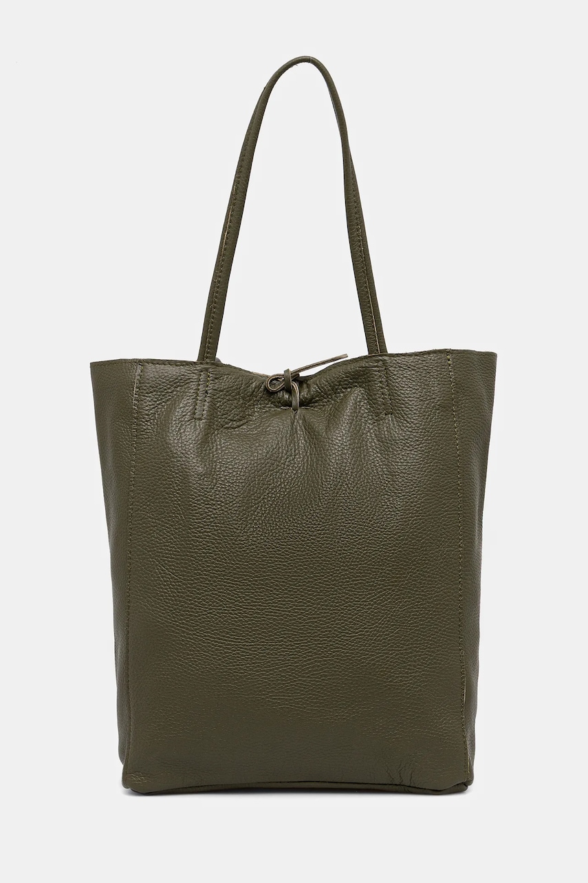 Δερμάτινη τσάντα Answear.LAB