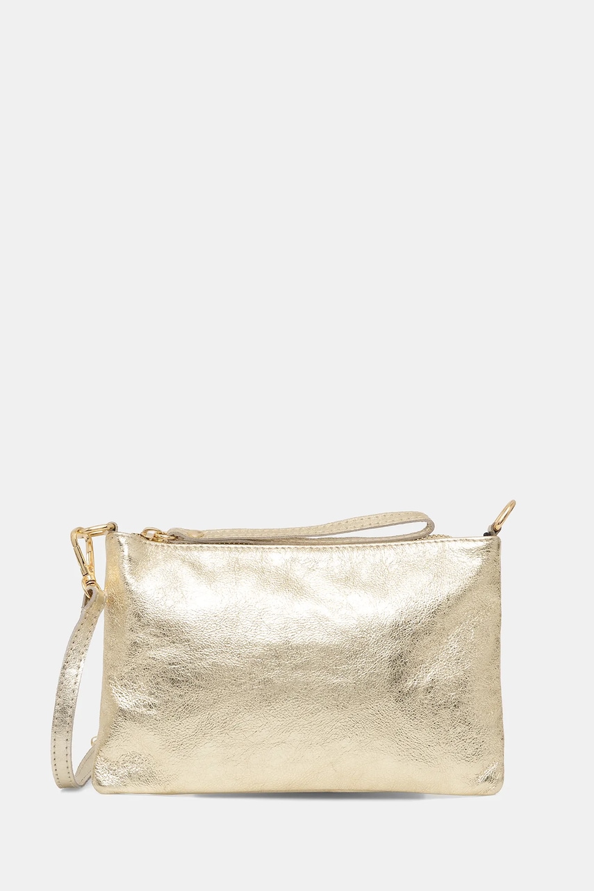 Answear.LAB poseta piele culoarea auriu
