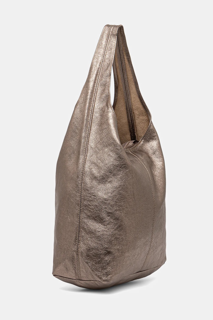 Кожаная сумочка Answear.LAB цвет оранжевый