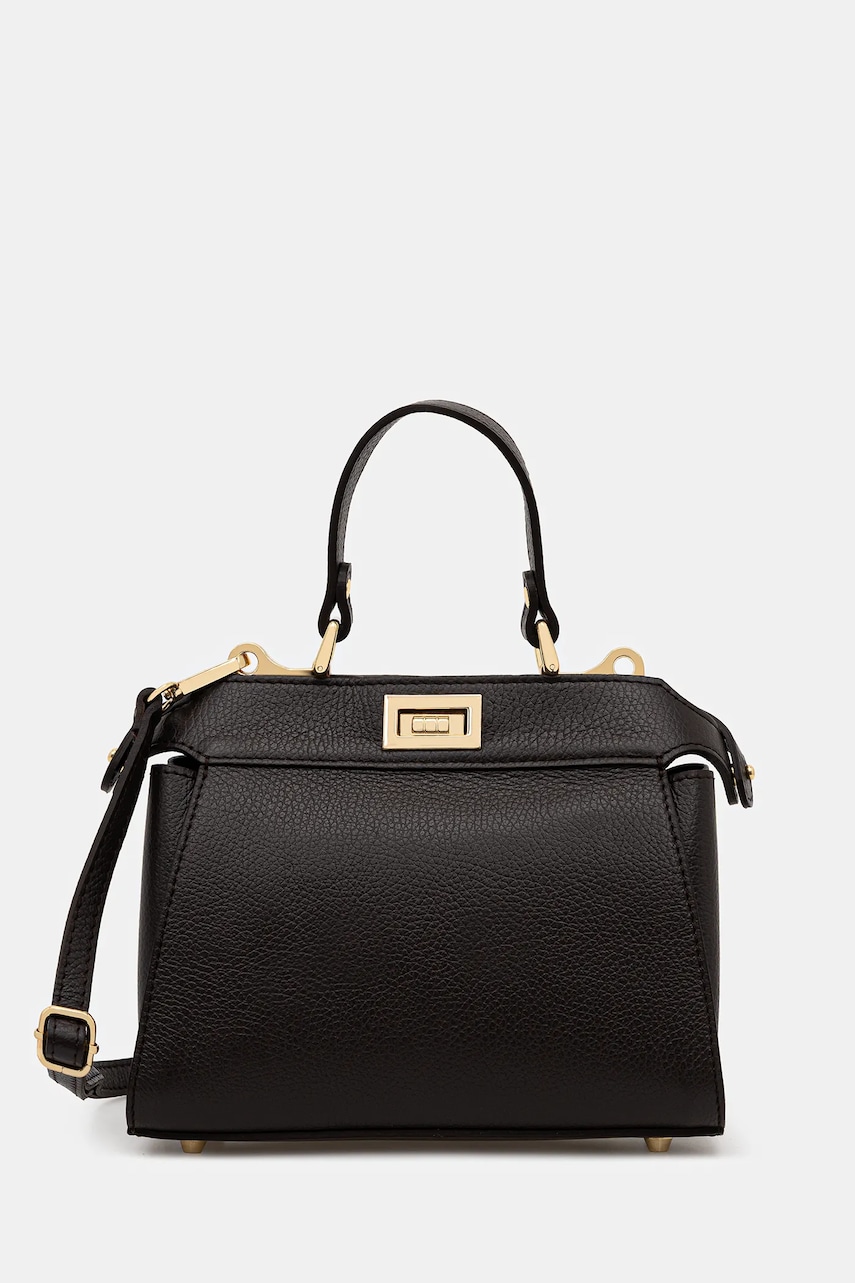 Answear.LAB poseta de piele culoarea maro