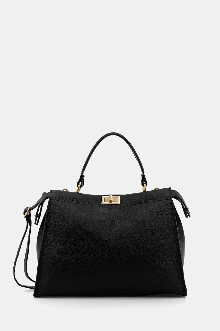 Answear.LAB poseta de piele culoarea maro