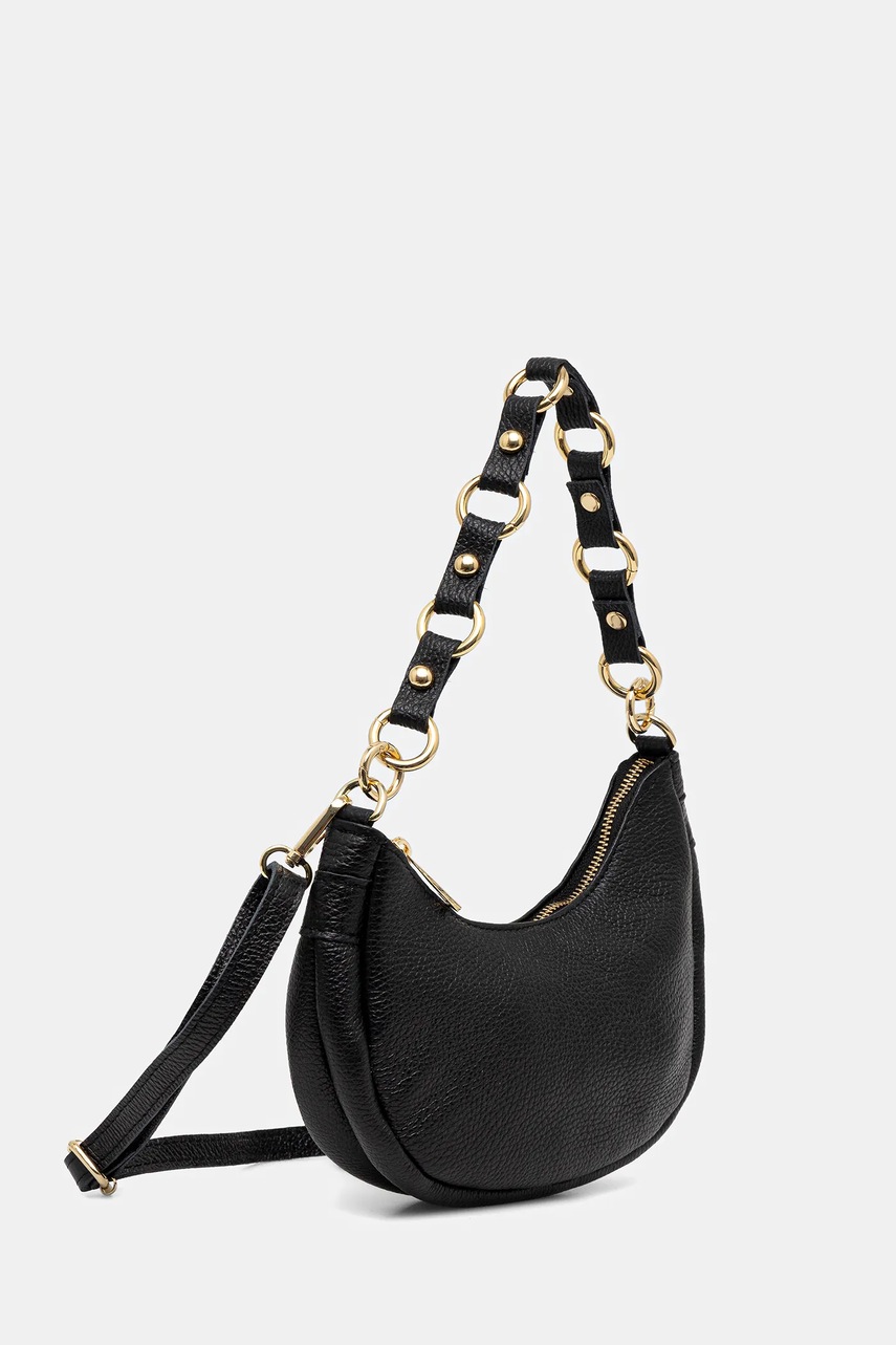 Кожаная сумочка Answear.LAB цвет чёрный