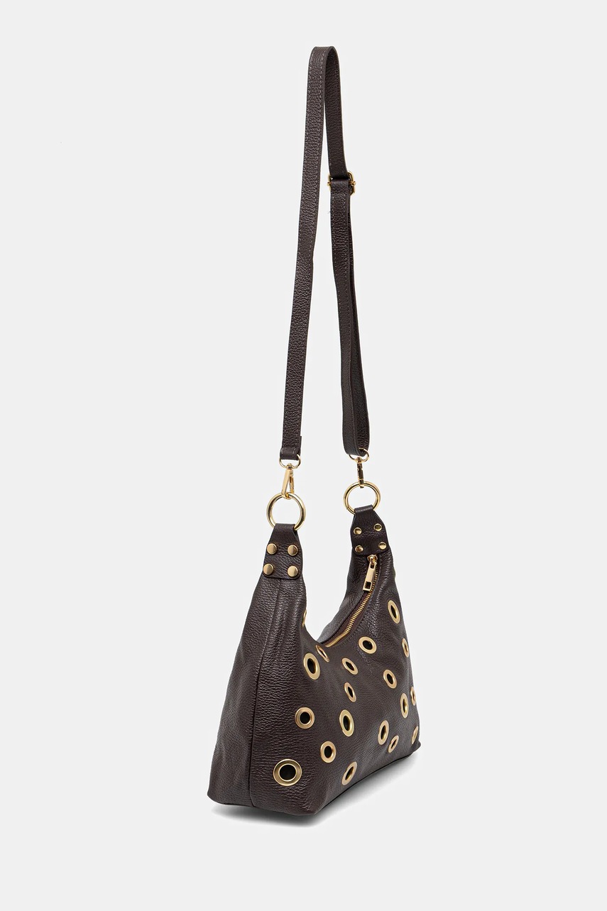 Кожаная сумочка Answear.LAB цвет коричневый