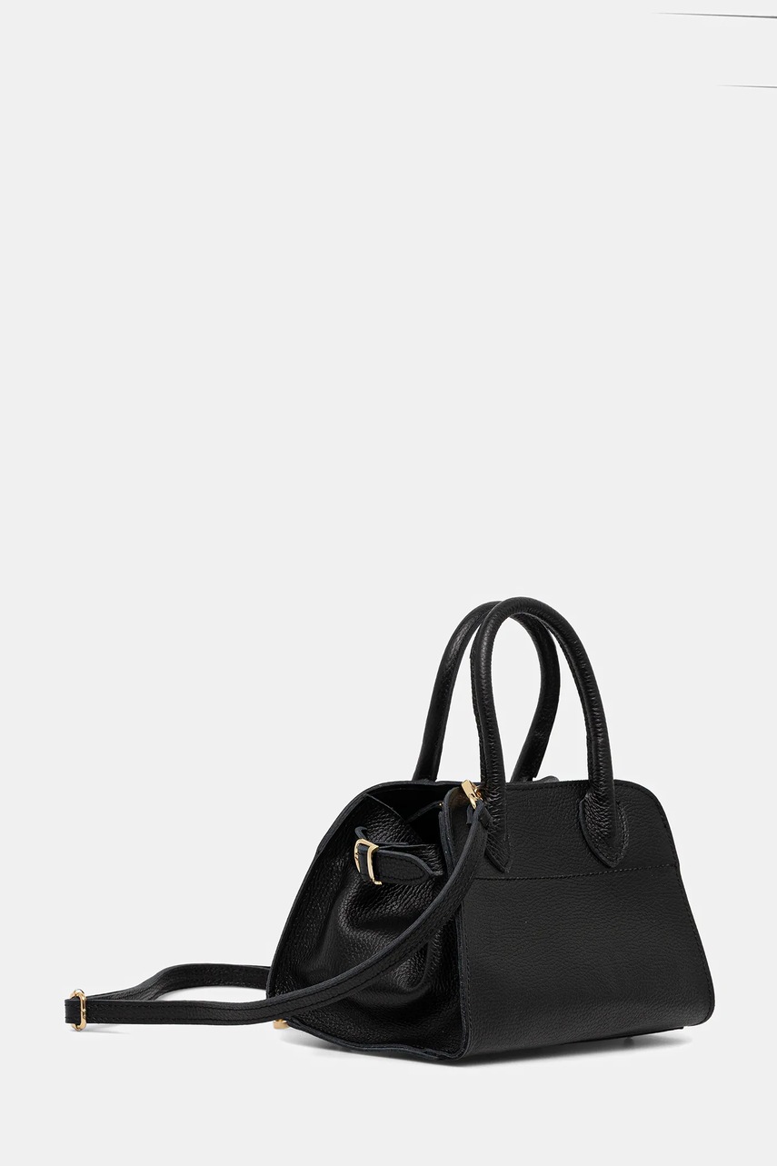 Кожаная сумочка Answear.LAB цвет чёрный Кожаная сумочка Answear.LAB цвет чёрный