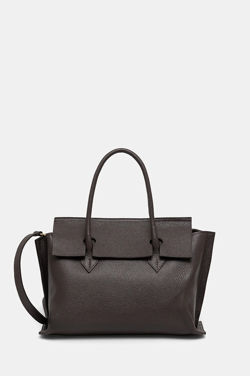 Answear.LAB poseta de piele culoarea maro
