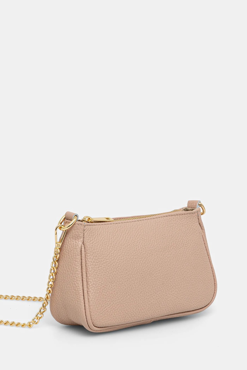 Кожаная сумочка Answear.LAB цвет бежевый