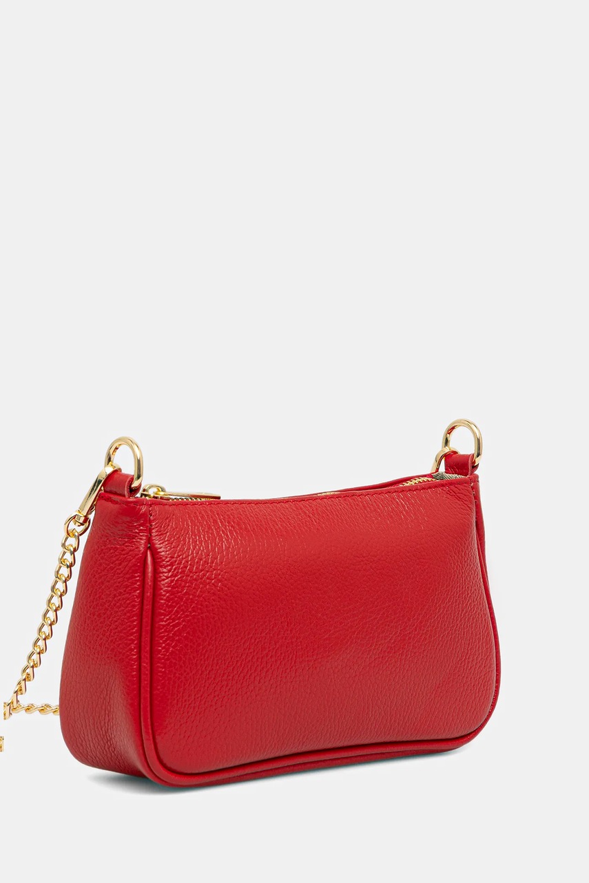 Кожаная сумочка Answear.LAB цвет красный