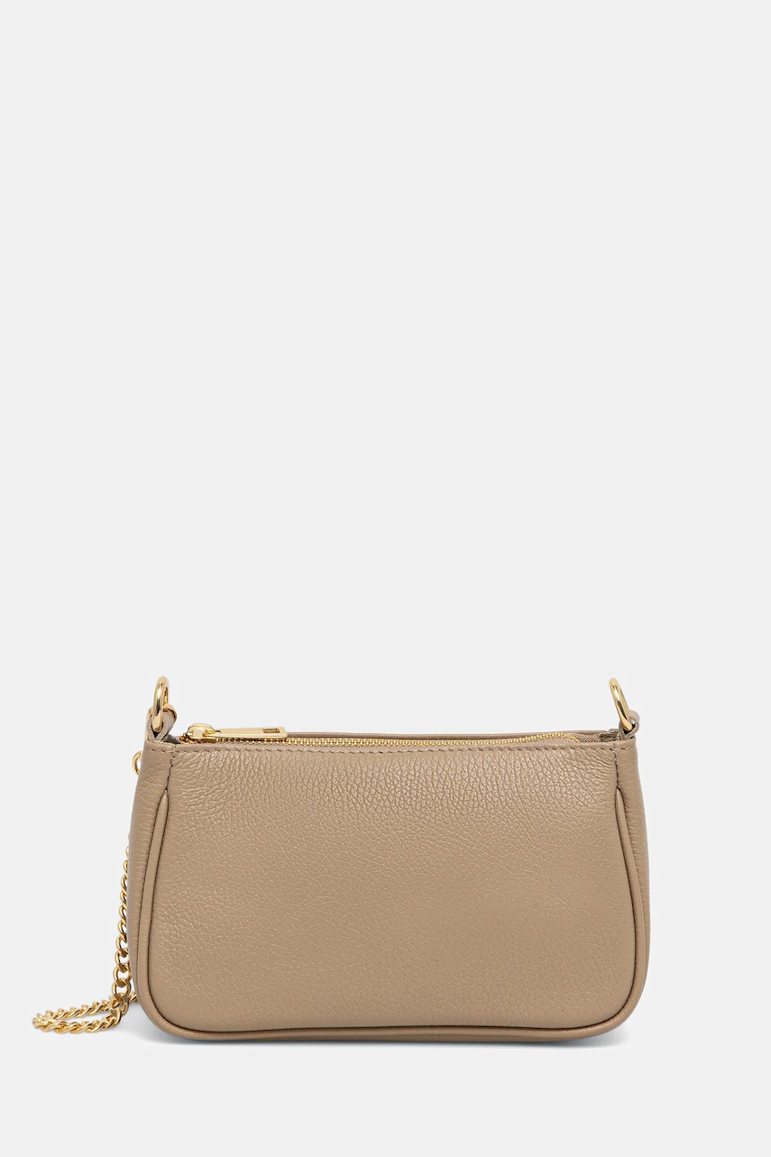Answear.LAB poseta de piele culoarea bej