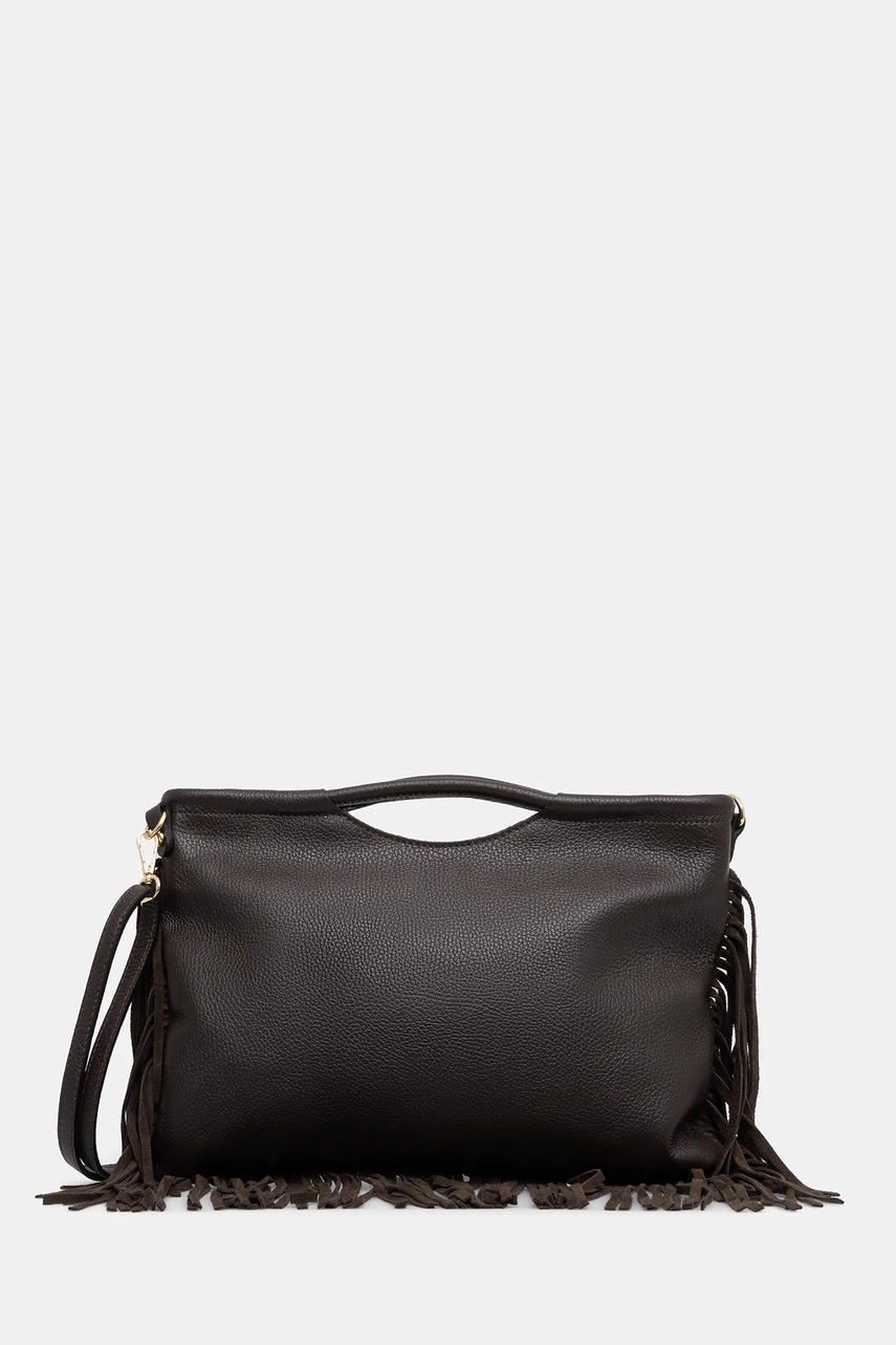 Answear.LAB poseta de piele culoarea maro
