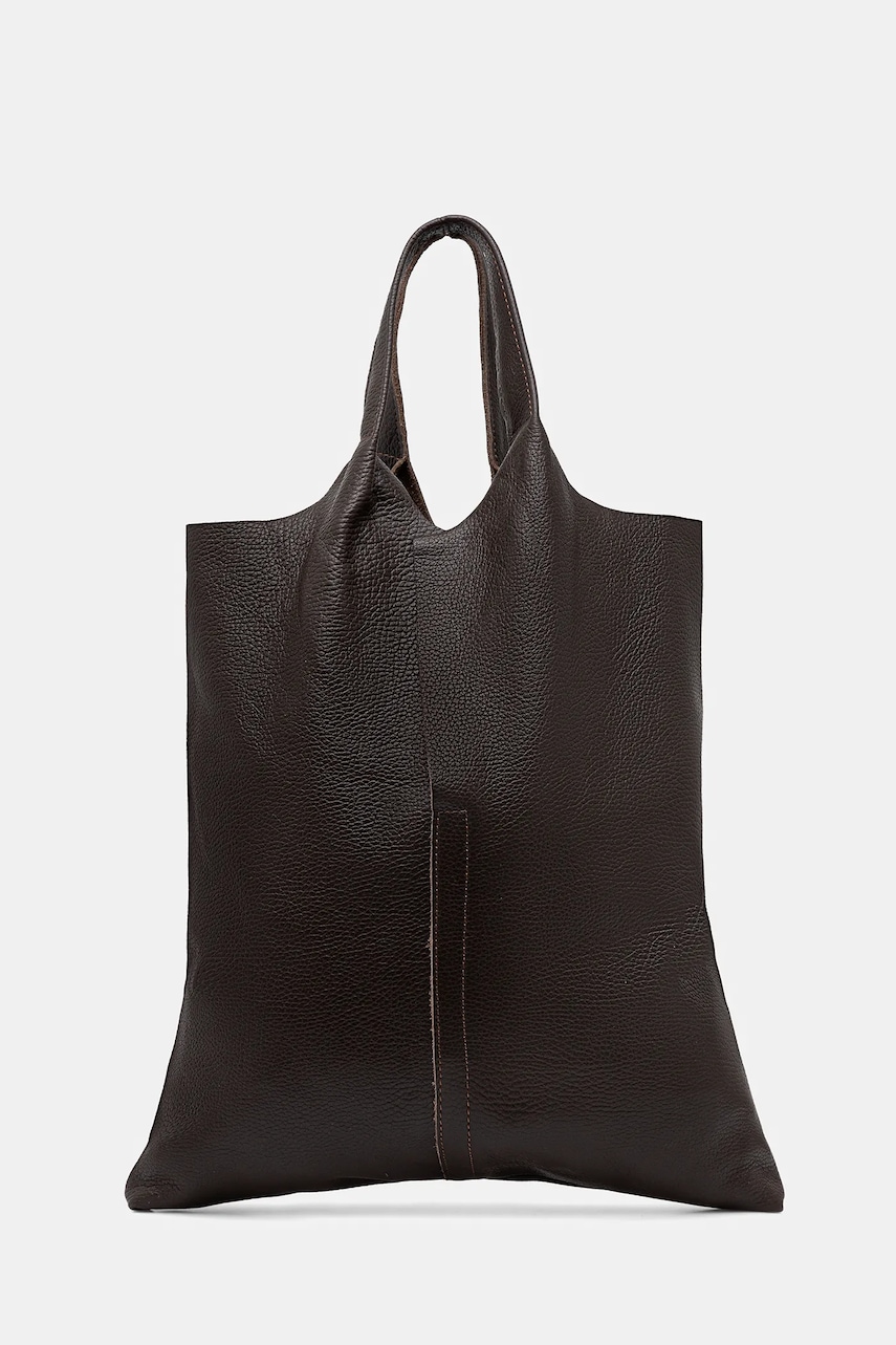 Answear.LAB poseta de piele culoarea maro