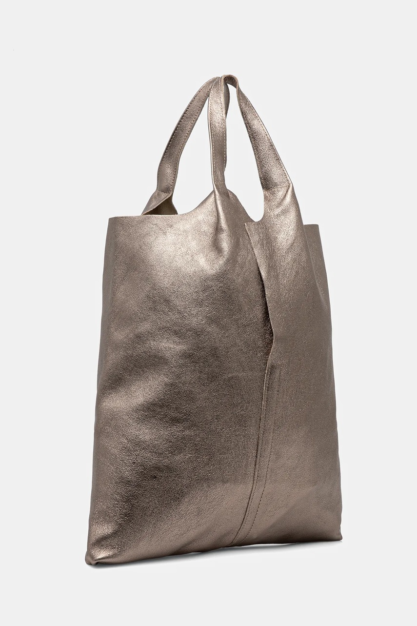 Кожаная сумочка Answear.LAB цвет коричневый