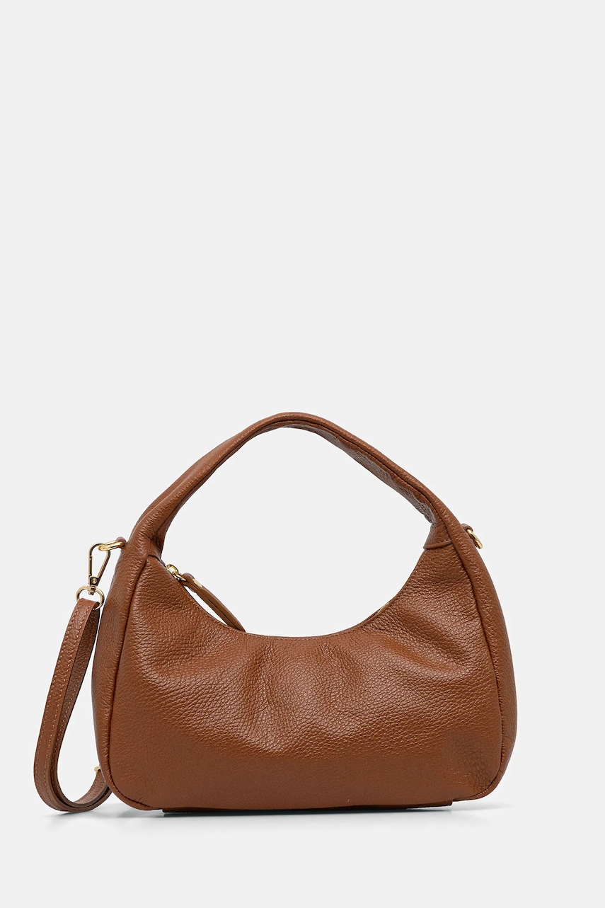 Answear.LAB poseta de piele culoarea maro