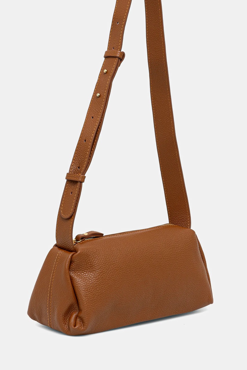 Кожаная сумочка Answear.LAB цвет коричневый